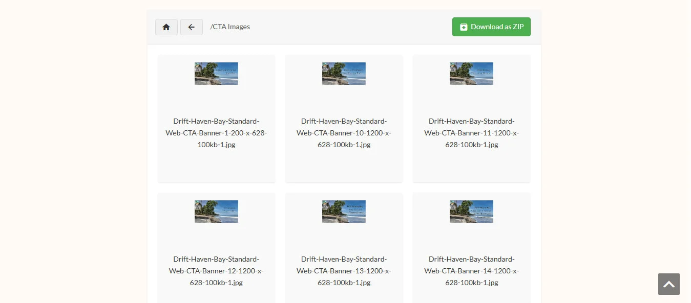 Frontend file explorer view